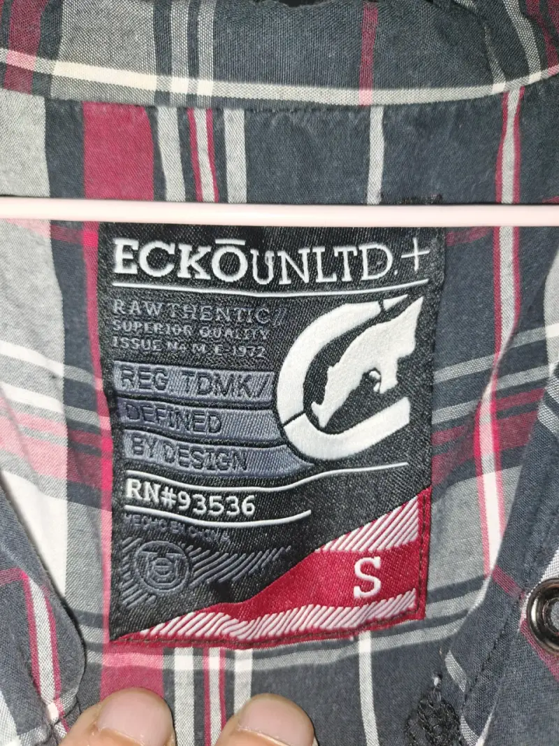 Camisa a cuadros Ecko Unltd talla S - 2