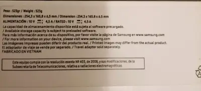Tablet Galaxy Tab S9 FE nueva - miniatura 2
