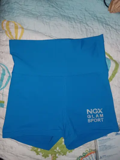 Pantalones cortos deportivos azules - miniatura 1