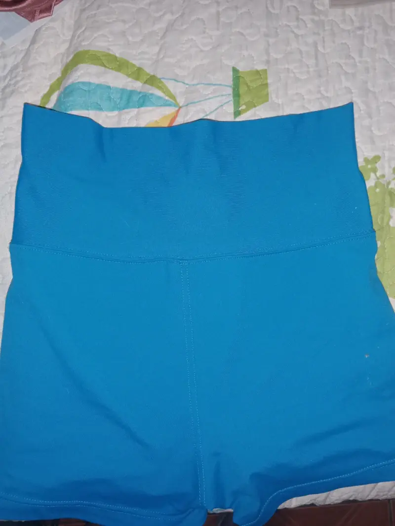 Pantalones cortos deportivos azules - 3