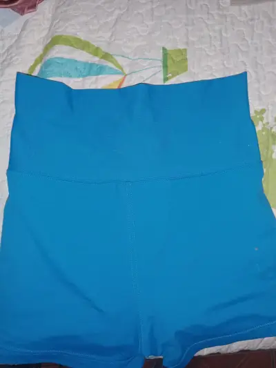Pantalones cortos deportivos azules - miniatura 3