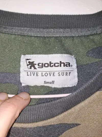 Polerón camuflado Gotcha talla S - miniatura 2