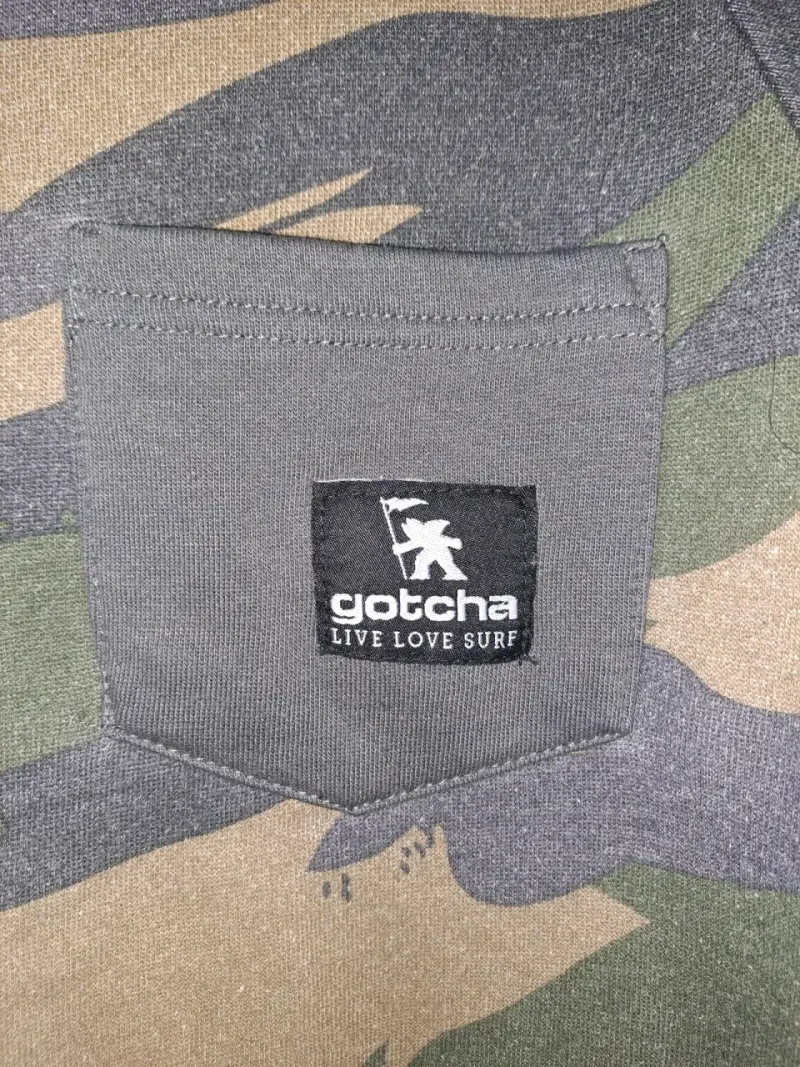 Polerón camuflado Gotcha talla S - 3