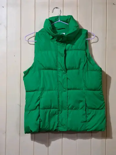 Chaleco verde acolchado Old Navy - miniatura 1