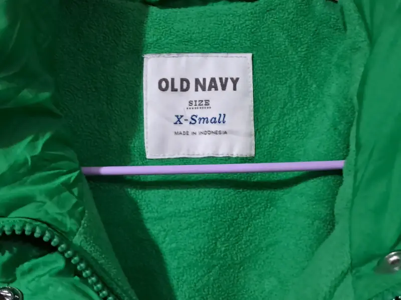 Chaleco verde acolchado Old Navy - 4