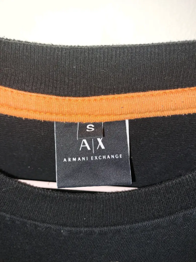 Polerón negro Armani Exchange talla s - 2