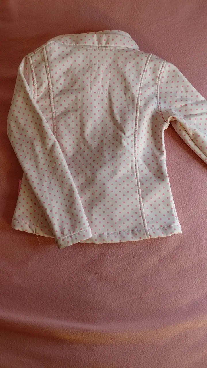 Abrigo 24 M beige peludo, chaqueta Hello Kiitty - 6