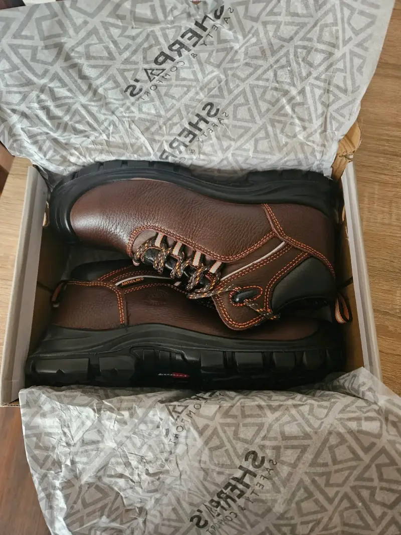 Botas de seguridad marrones - 1