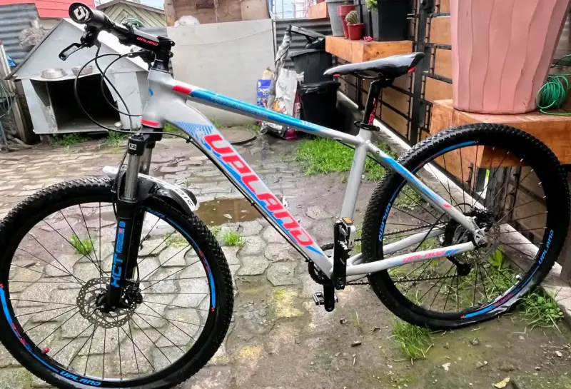 Bicicleta de montaña Upland gris - 1