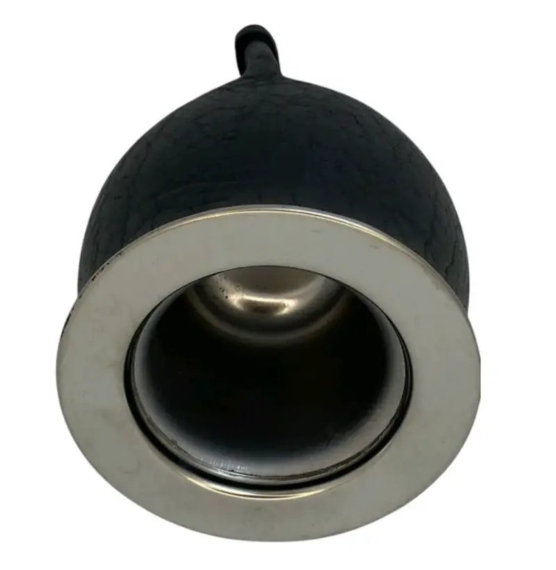 Mate de cuero negro - 3