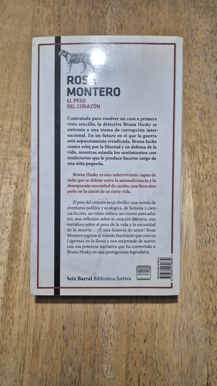 Libro 'El peso del corazón' - 2