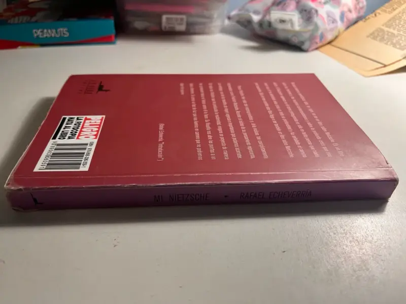 Libro 'Mi Nietzsche', Rafael Echeverría - 3