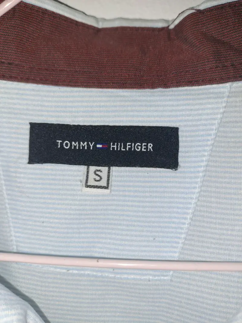 Camisa tommy manga larga talla S grande - 2