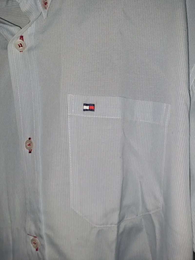 Camisa tommy manga larga talla S grande - 3