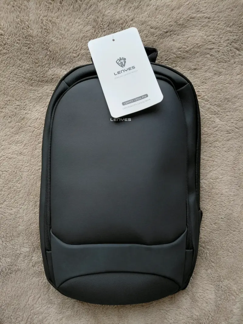 Mochila gris Lenyes - 6