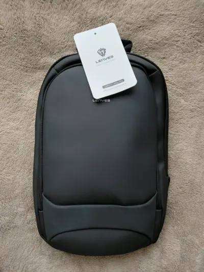 Mochila gris Lenyes - miniatura 6