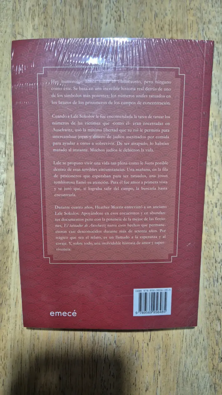 Libro "El tatuador de Auschwitz" - 2