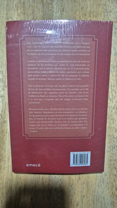 Libro "El tatuador de Auschwitz" - miniatura 2