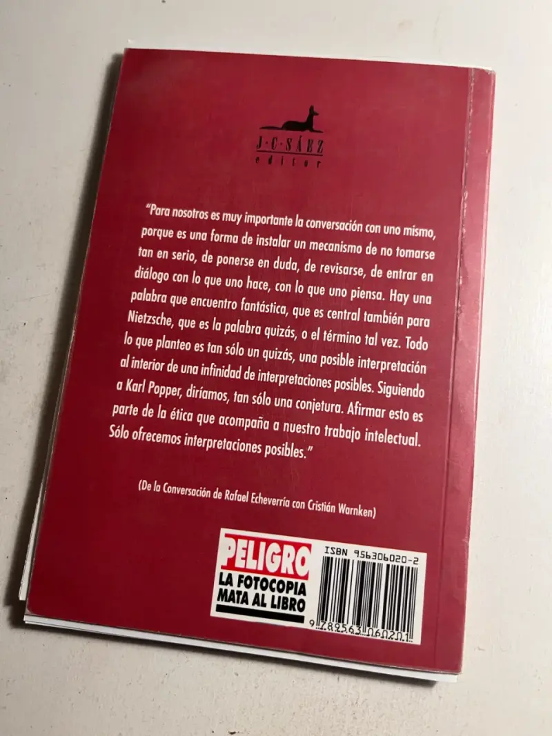 Libro Conversación con Rafael Echeverría - 2