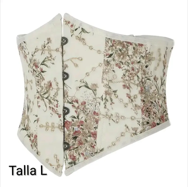 Corset floral - Talla L - 2