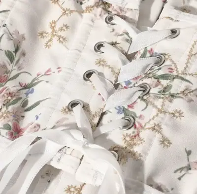 Corset floral - Talla L - miniatura 3