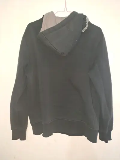 Polerón negro con capucha JJO talla S - miniatura 3
