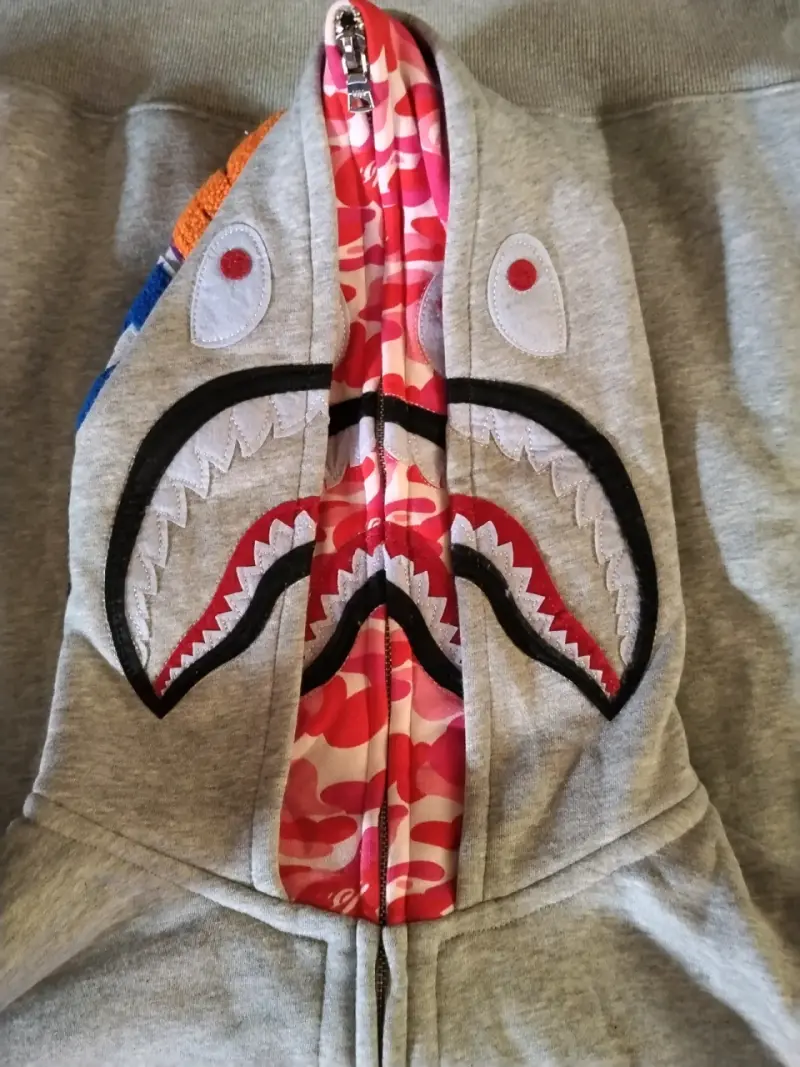 Polerón bape shark doble capucha - 2