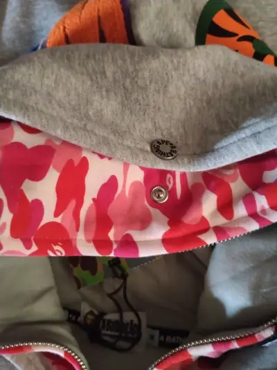 Polerón bape shark doble capucha - miniatura 4