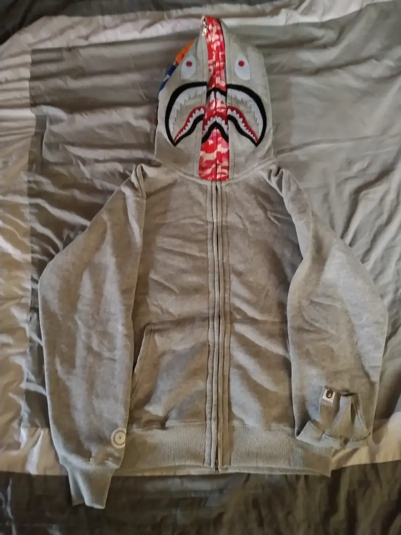 Polerón bape shark doble capucha - 7