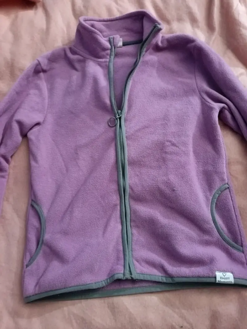 Polar morado con cierre - 1