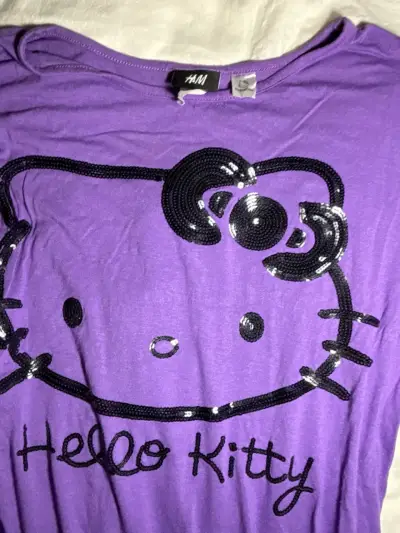 Vestido morado Hello Kitty - miniatura 2