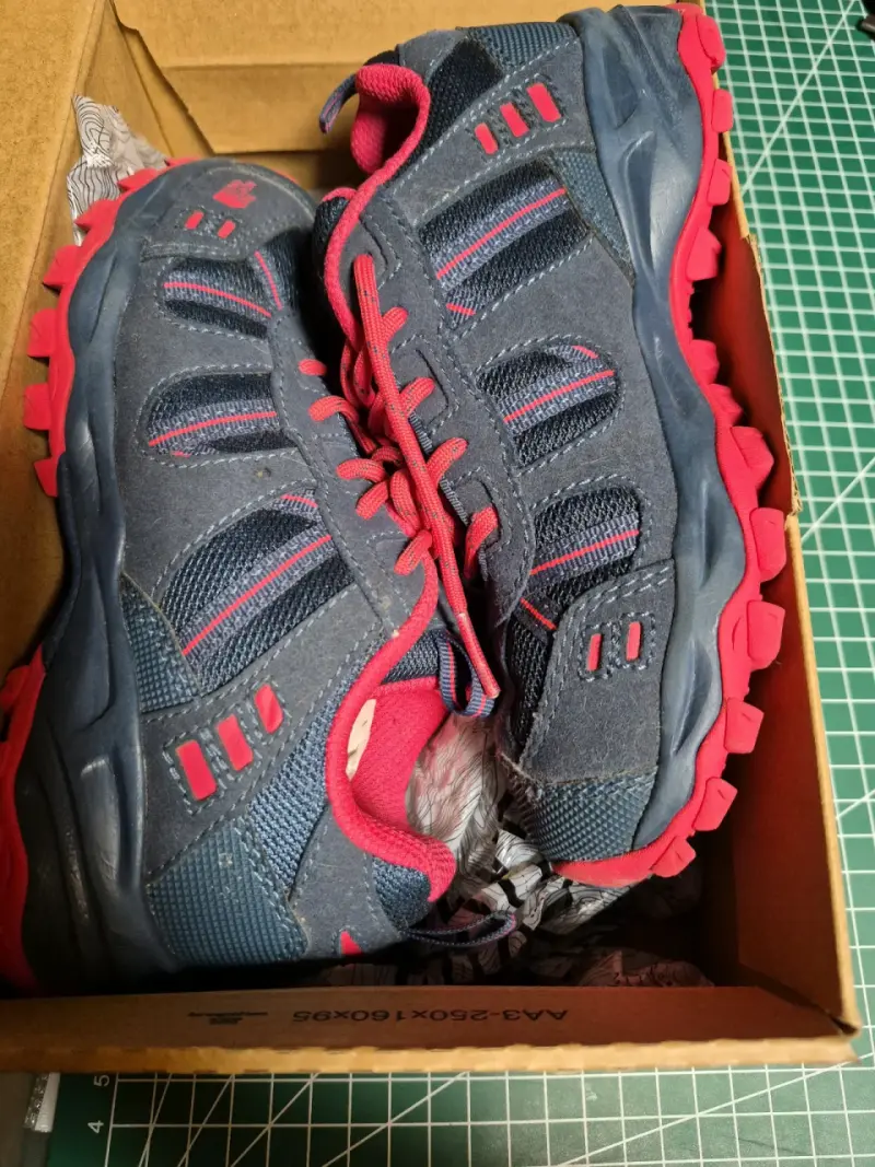 Zapatillas deportivas niños azul y rojo - 2