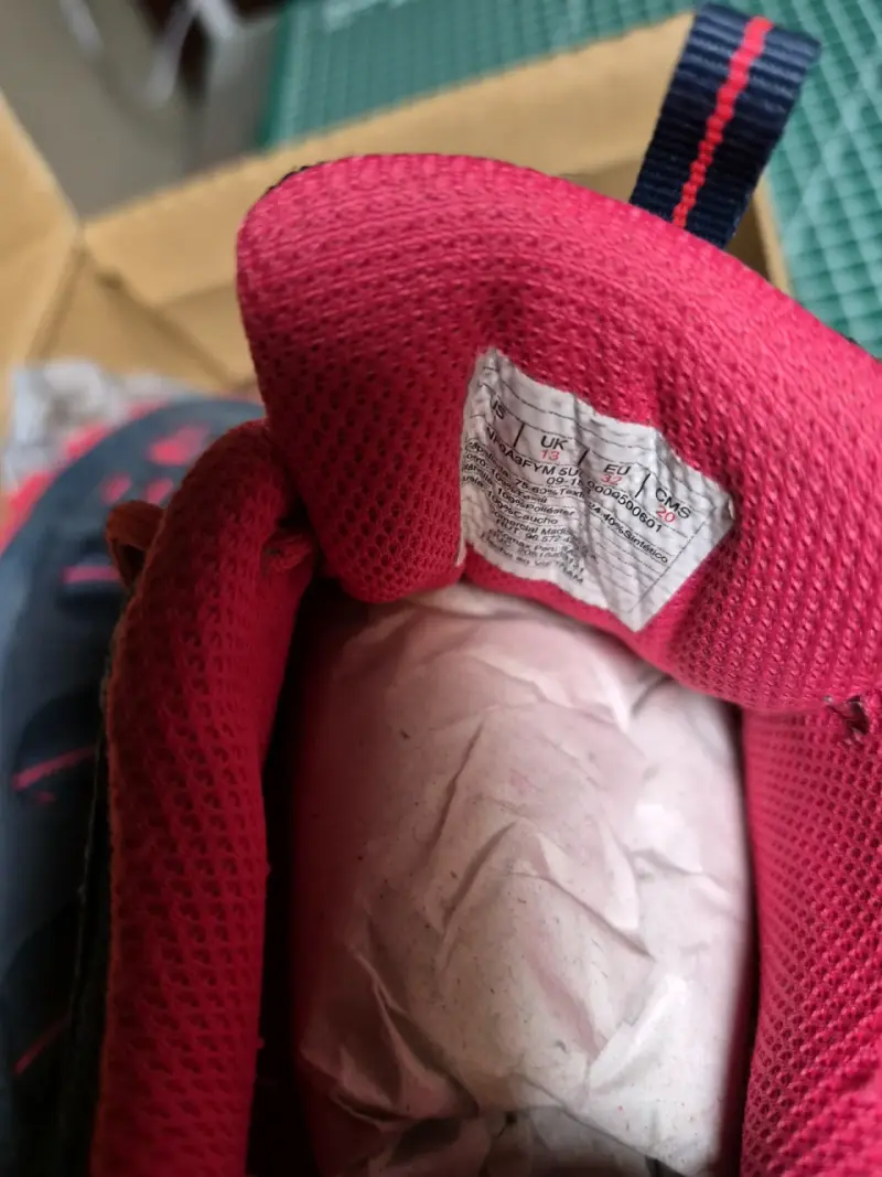 Zapatillas deportivas niños azul y rojo - 3