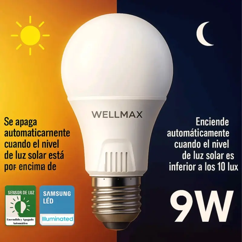Ampolleta LED 11W Wellmax - 3