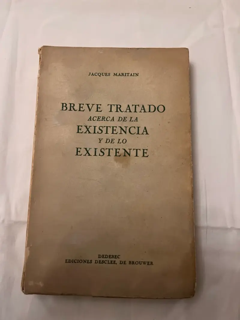 Breve Tratado Acerca De La Existencia - 1