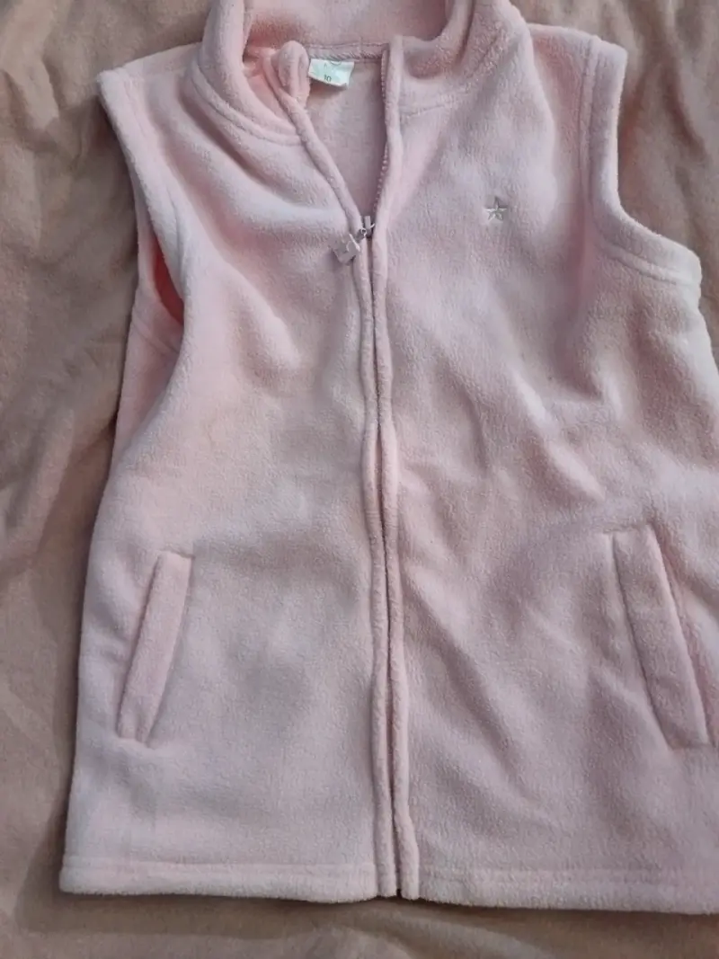 Chaqueta polar morada para niños - 2