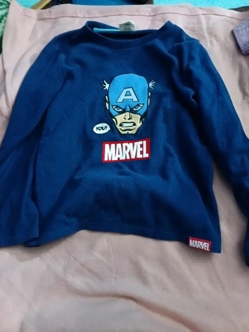 Chaqueta polar morada para niños - 5