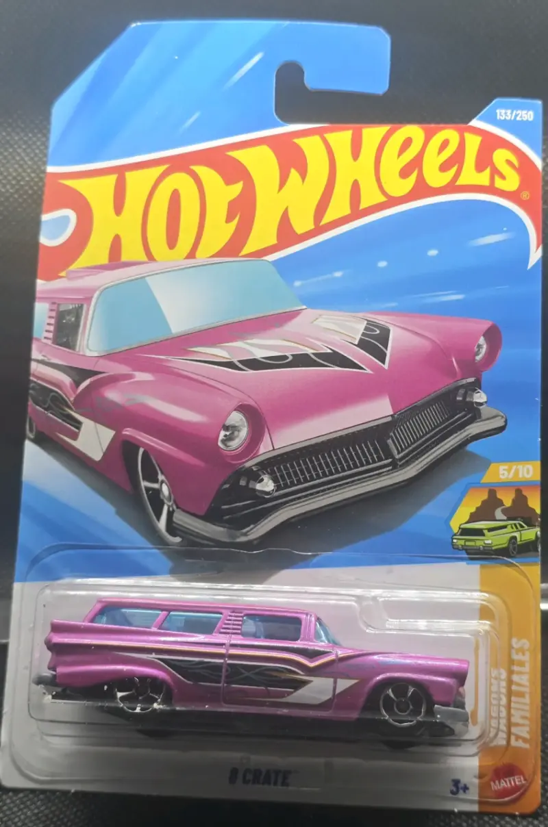Hot Wheels auto 8 crate