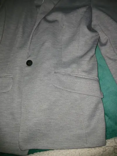 Blazer gris para mujer HM - miniatura 3