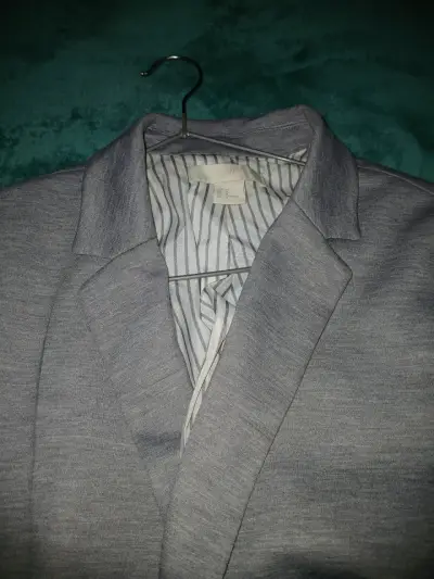 Blazer gris para mujer HM - miniatura 4