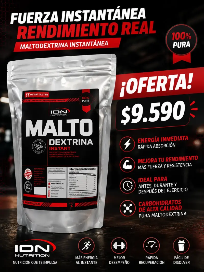 Maltodextrina instantánea IDN Nutrition