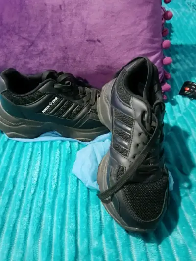 Botines blancos N37 con cierre - miniatura 5