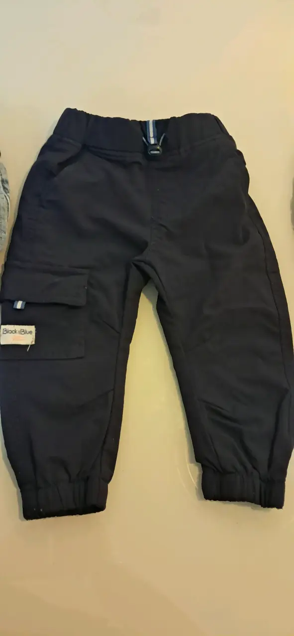 Pantalón niño azul marino cargo