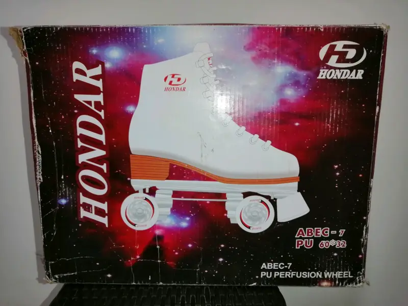 Patines de 4 ruedas blancos Hondar - 5