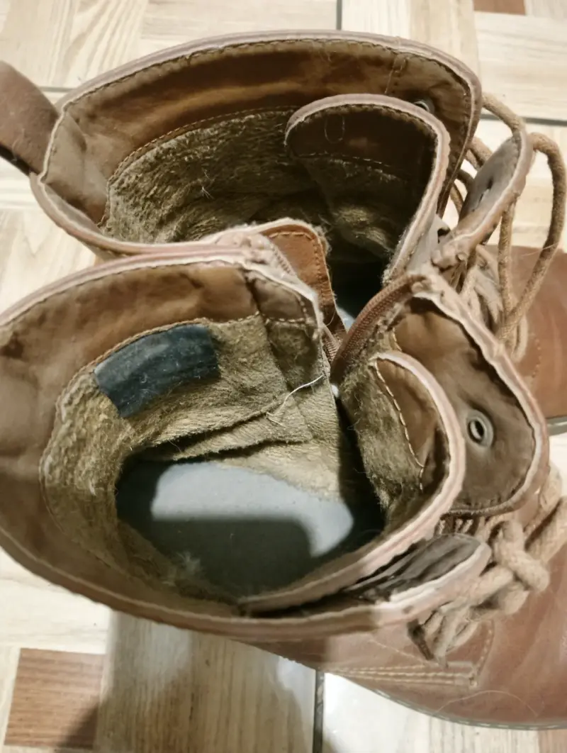 Botas de cuero marrón y chiporro por dentro - 2