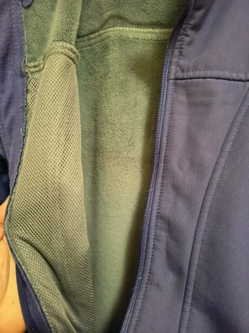 Chaleco polar azul unisex - 1
