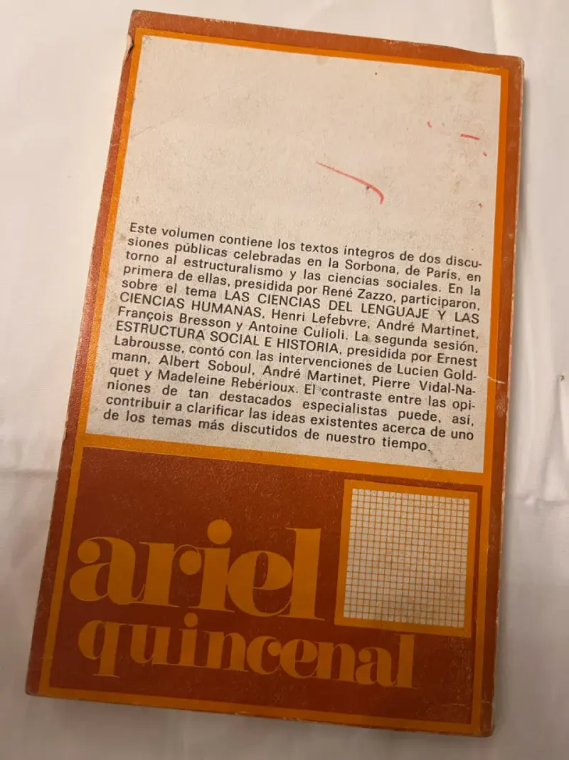 Libro Las Estructuras y los Hombres - 2