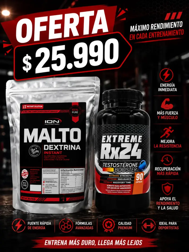 Combo Malto Dextrina y RX24