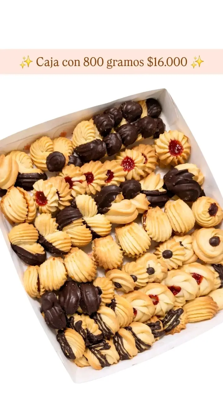 Caja de galletas surtidas 800g
