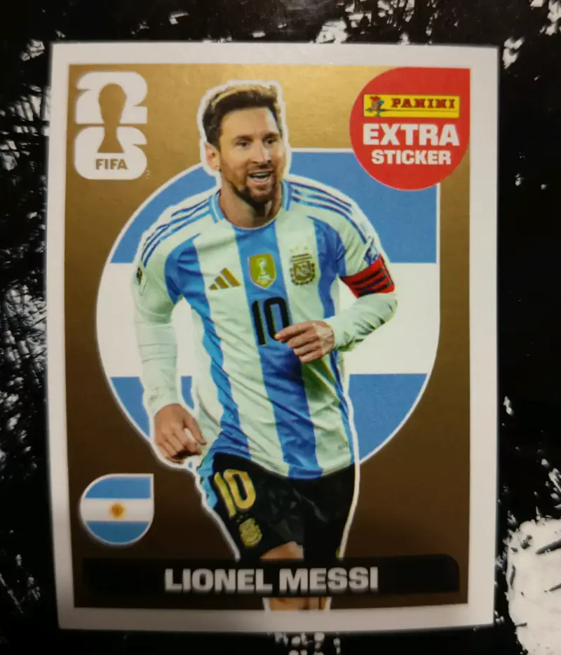 Sticker Panini Lionel Messi FIFA